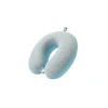 Memory foam cold U-shaped pillow, Kanglewu summer ice silk neck pillow, cool, simple and slow rebound neck pillow wholesale Item Picture